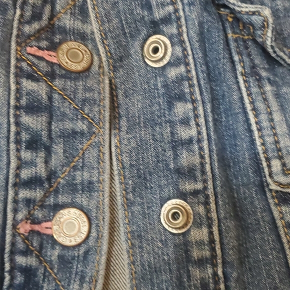 GAP Kids Medium Wash Jean Denim Jacket - Picture 4 of 7